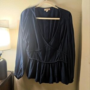 Royal blue blouse!